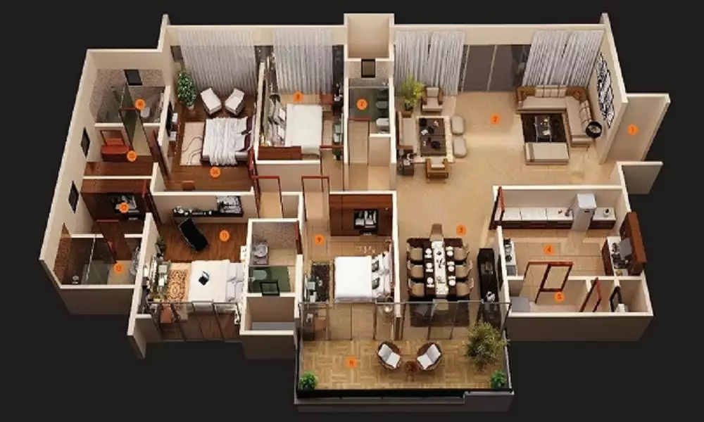 3BHK