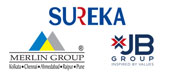 Sureka Merlin and JB group Logo