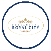 Purvanchal Royal City Project Logo