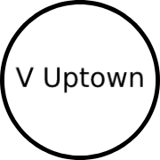 V Uptown Project Logo