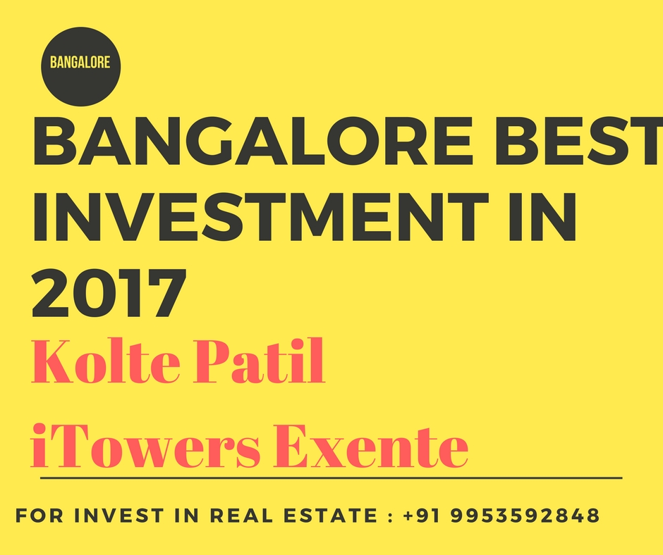 Supercharge your Investment Bucket by investing in Kolte Patil iTowers Exente in Bangalore at Electronic City