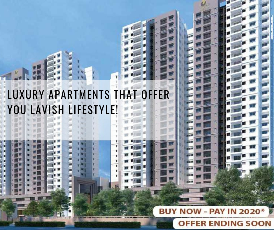 Luxury apartments that offer you lavish lifestyle!