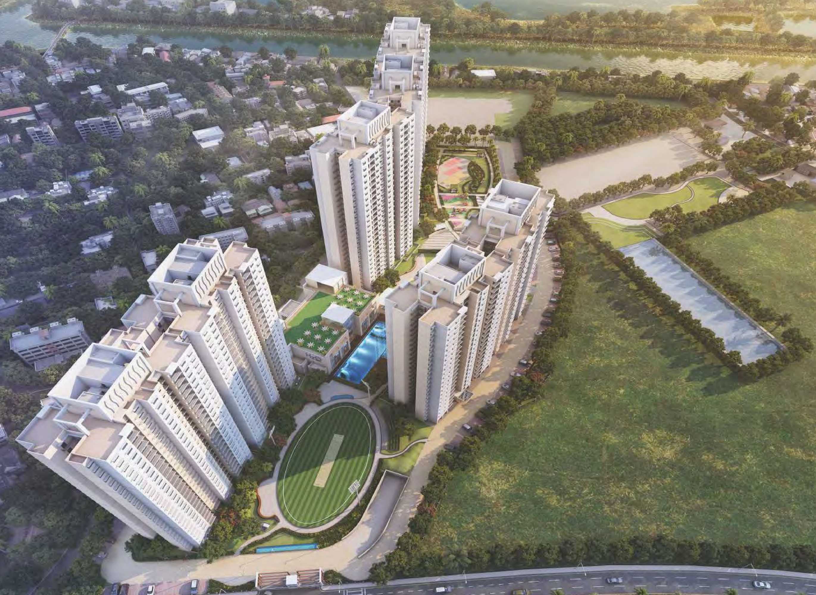 Ideal Aqua View Premium Residential Property Coming At The Most Posh Area in Kolkata