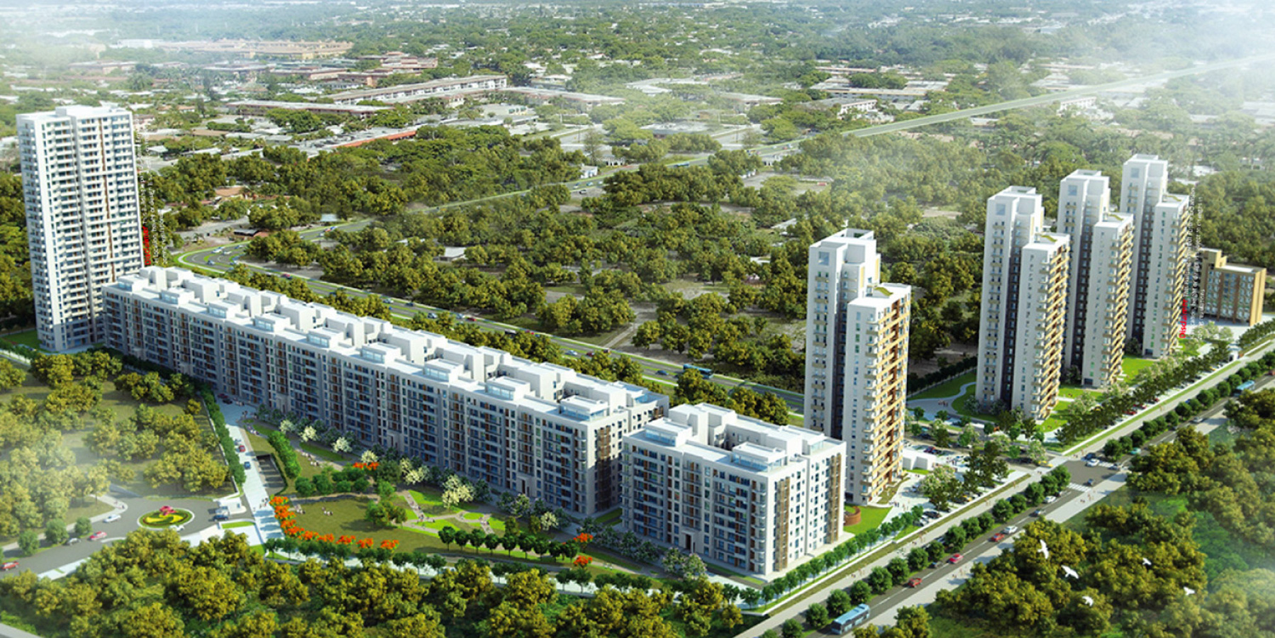 Offering Wide Range of Apartment Options Under One Project