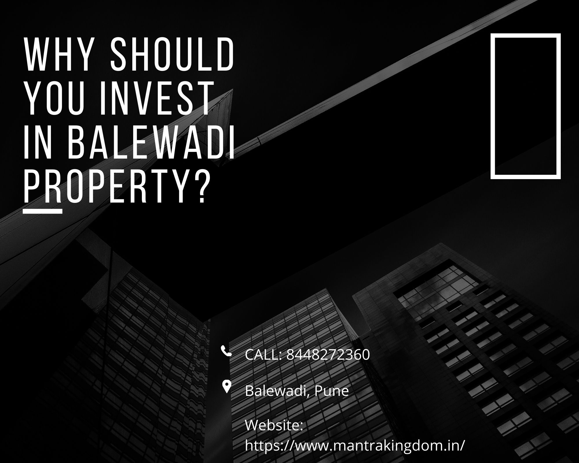Why should you invest in Balewadi property?