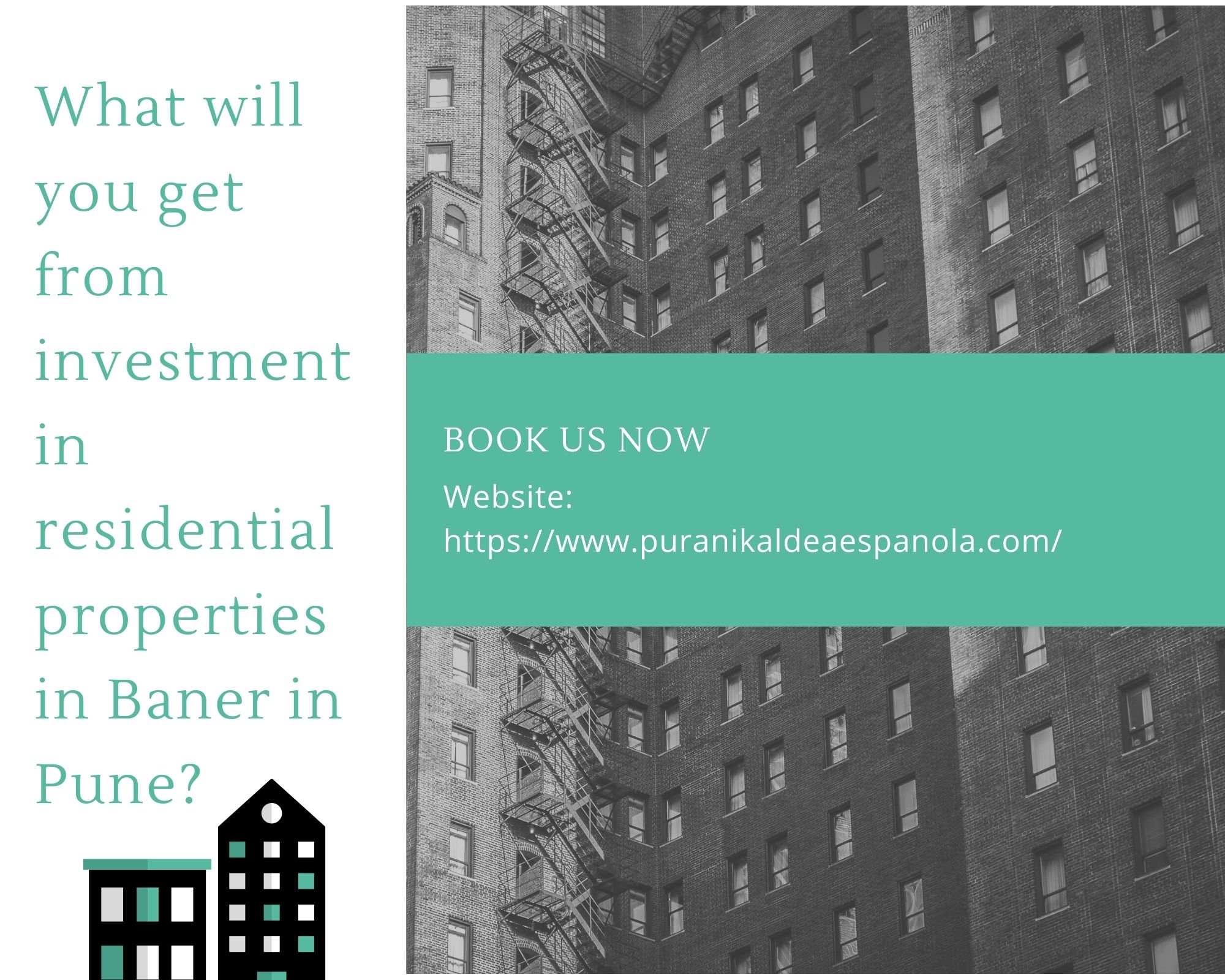 What will you get from investment in residential properties in Baner in Pune?