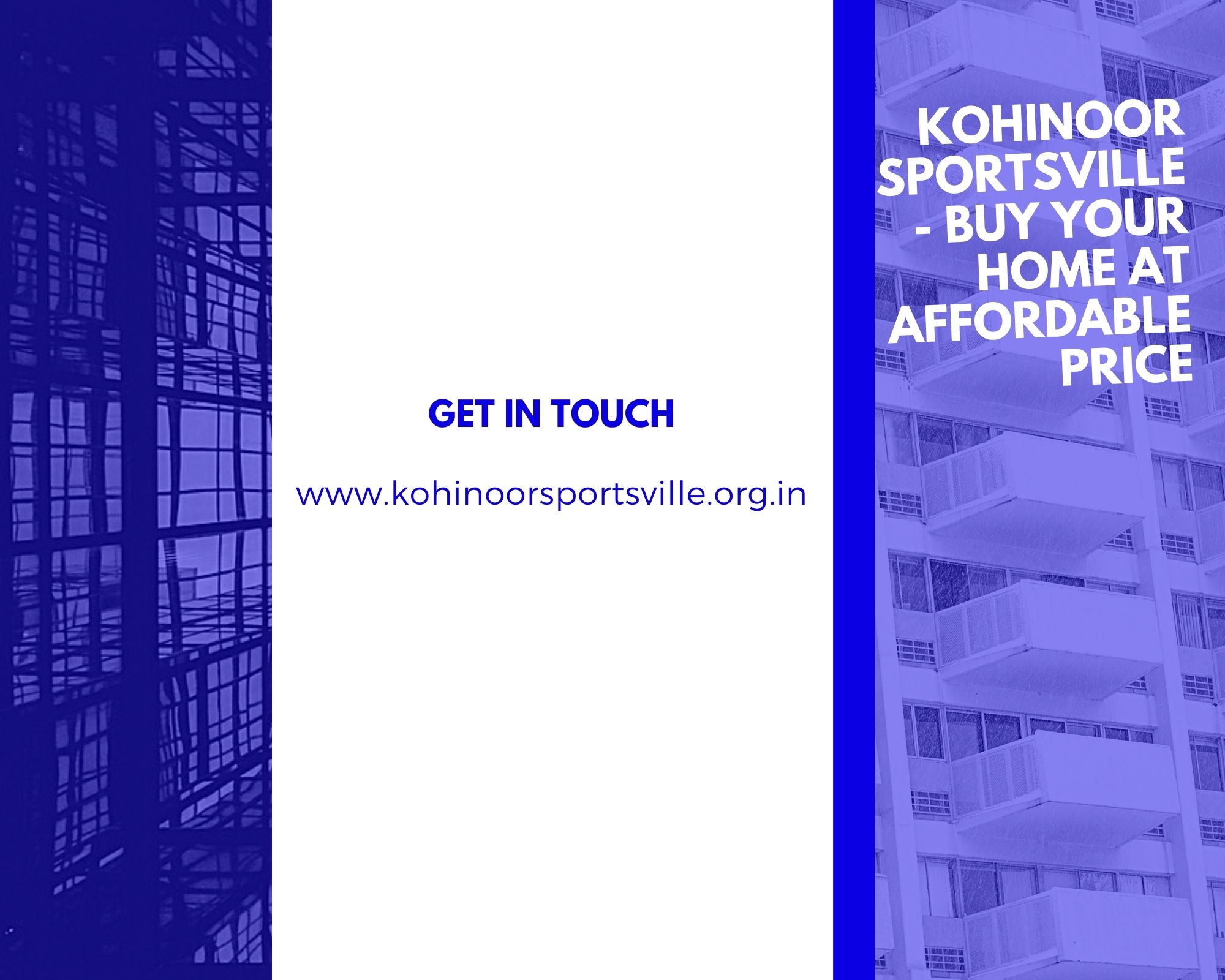 Kohinoor Sportsville - Buy Your Home at Affordable Price