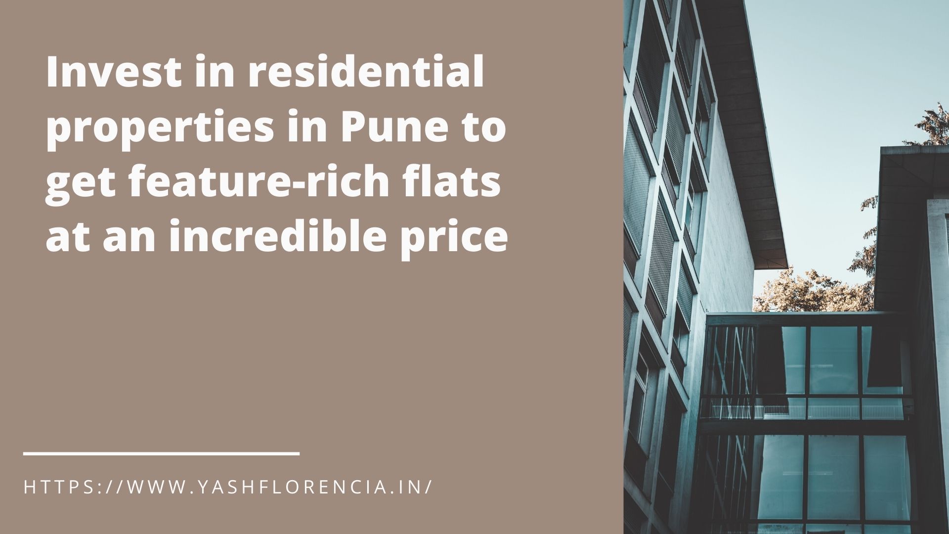 Invest in residential properties in Pune to get feature-rich flats at an incredible price