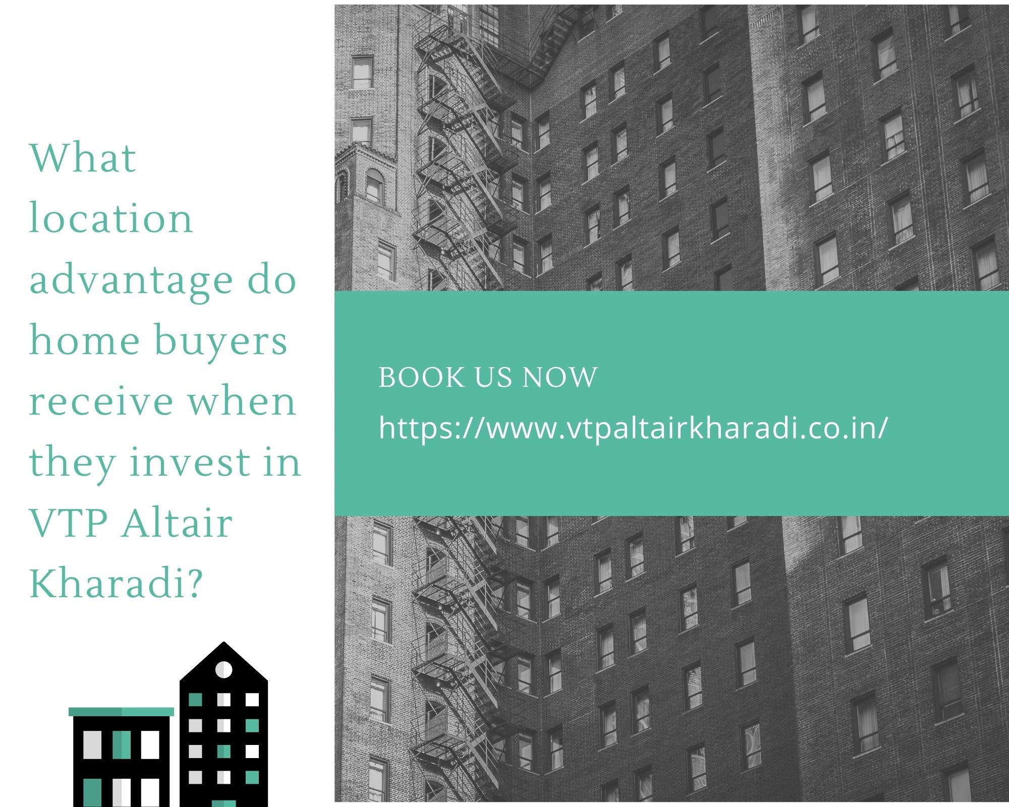 What location advantage do home buyers receive when they invest in VTP Altair Kharadi?